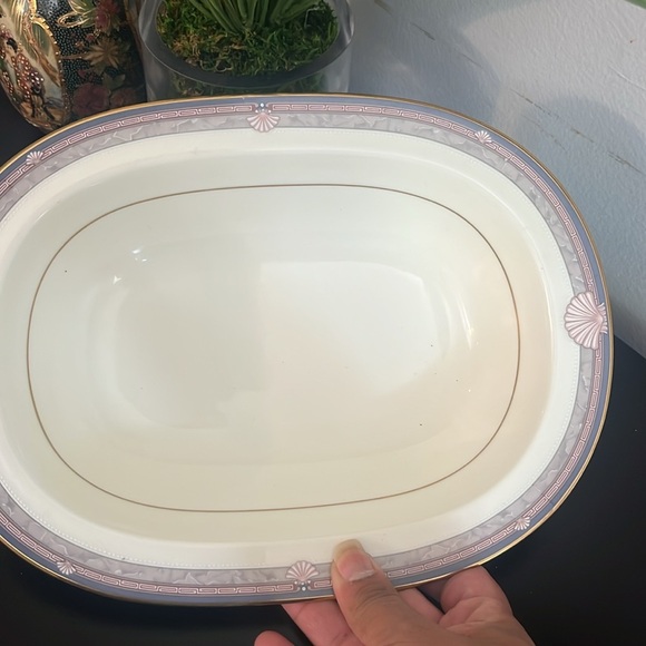 Noritake Stanford Court Oval Vegetable Serving Bowl 9748 - Picture 3 of 5
